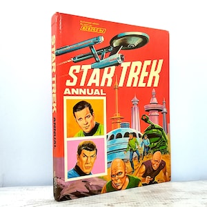 Star Trek Annual 1969 Colour Illustrated Sci Fi Comic Strip Book Vintage Gift from Year of BBC TV Debut for Young Readers or Collectors