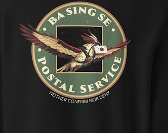 Hoodie Ba Sing Se Postal Service – Anime-parodie Streetwear-sweater, Lake Laogai Meme-hoodie