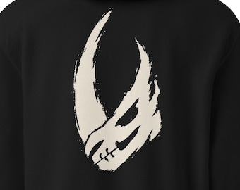 Felpa This Is The Way, felpa ispirata a Mudhorn, felpa fantascientifica Aurebesh, streetwear in stile Mandaloriano, felpa minimalista con grafica galattica