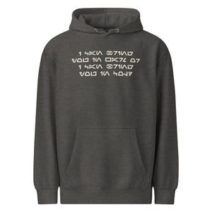 I Can Bring You In Warm or Cold Aurebesh Sci Fi Sweatshirt, Mandalorian Inspired Streetwear, Bounty Hunter Graphic Hoodie
