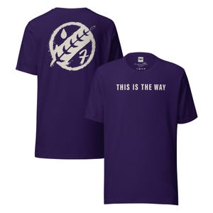This Is The Way Shirt, Clan Fett Tee, Mandalorian Inspired Shirt, Bounty Hunter Mando T-Shirt, Minimalist Sci Fi Streetwear