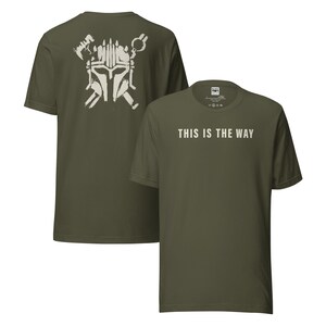 This Is The Way Shirt, Armorer Inspired Tee, Mandalorian Forge Shirt, Mando Craftsman T-Shirt, Minimalist Sci Fi Streetwear