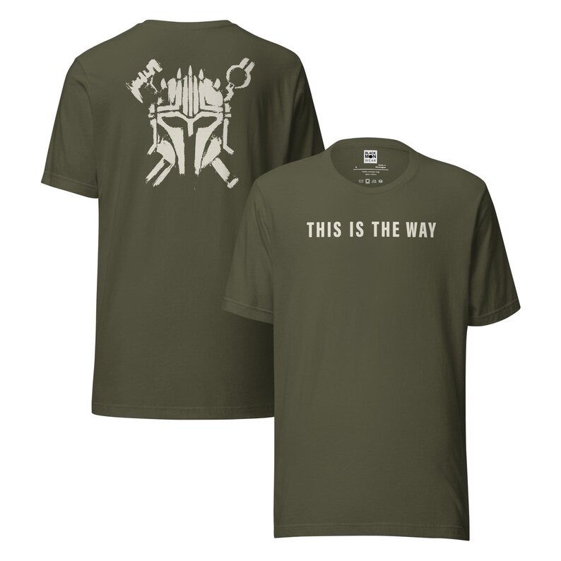 This Is The Way Shirt, Armorer Inspired Tee, Mandalorian Forge Shirt, Mando Craftsman T-Shirt, Minimalist Sci Fi Streetwear