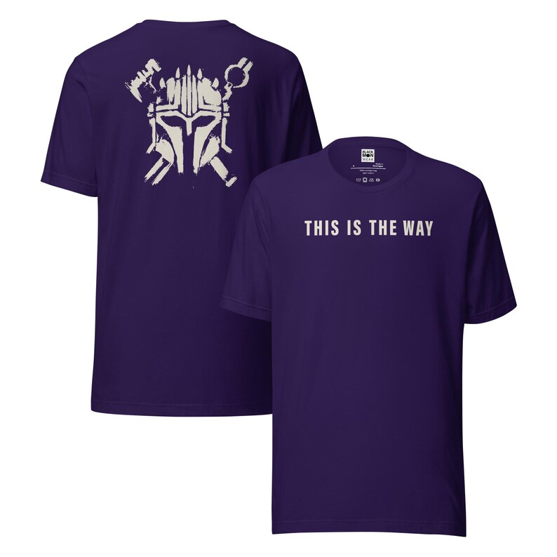 This Is The Way Shirt, Armorer Inspired Tee, Mandalorian Forge Shirt, Mando Craftsman T-Shirt, Minimalist Sci Fi Streetwear