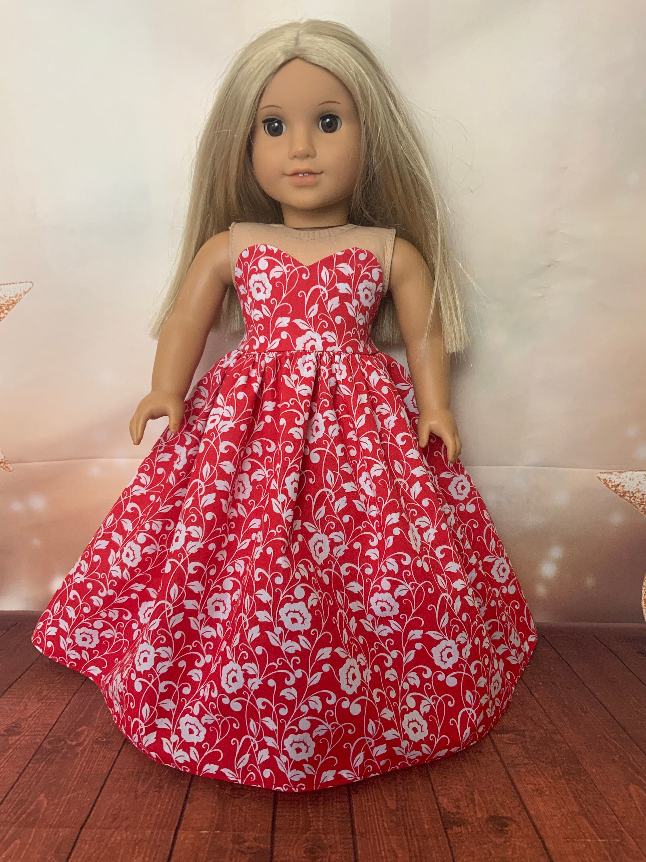 18inch Doll dress maxi Doll Dress Summer Doll Clothes Etsy