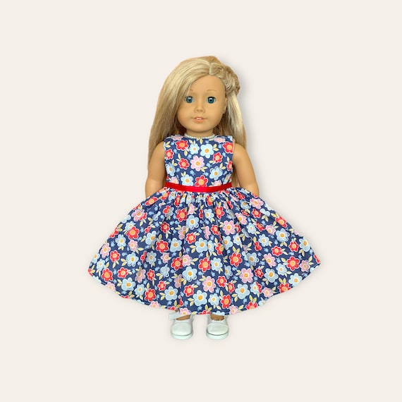 Baby Blue Barbie Doll Dress ffor girl