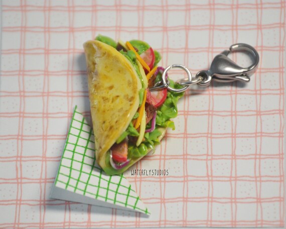 taco croc charm