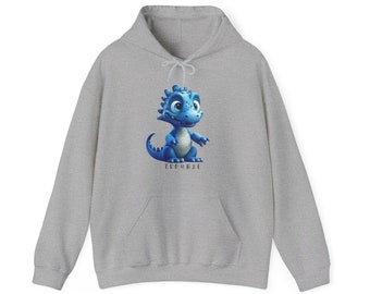 TROUBLE Couples  Hooded Sweatshirt | Dinosaur | Gift For Her | Gift For Him | Matching Hoodies | Gift For Couples