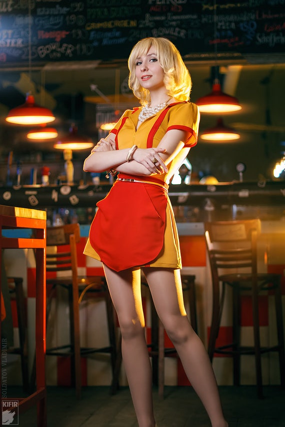 2 Broke Girls cosplay costume Max Black 2 Broke Girls cosplay costume Max Black