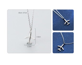 Ciondolo In Argento Sterling A Forma Di Aeroplano: Un Regalo