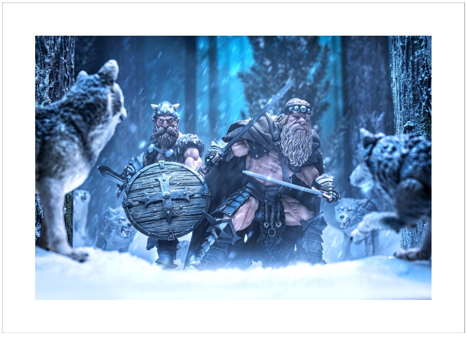 The Wolves Warning - Fantasy Art Toy Photography Print - Etsy