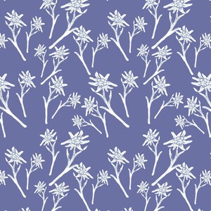 Srapbook Papier, Edelweiss, Blockdruck, Sofort Ausdruck, Sofort Download, basteln, Papier, dekorieren, verzieren, Karten herstellen, alpin