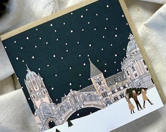 Oxford Landmark Christmas Card Set: British Art, Scandi Style