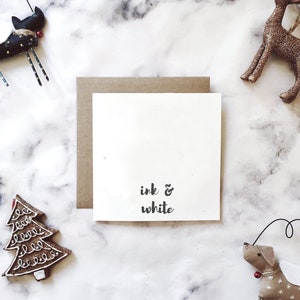 Cartões de Natal com guirlanda Jingle Bells, frutas de inverno, Natal mínimo, Natal Scandi, pacote de cartões de Natal, cartões de Natal, cartão de felicitações imagem 5