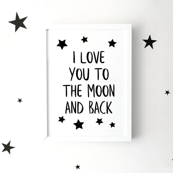 Cucchiaio Inciso 'I Love You To The Moon And Back' - Acciaio Inox, Regalo Romantico, 17.8 Cm