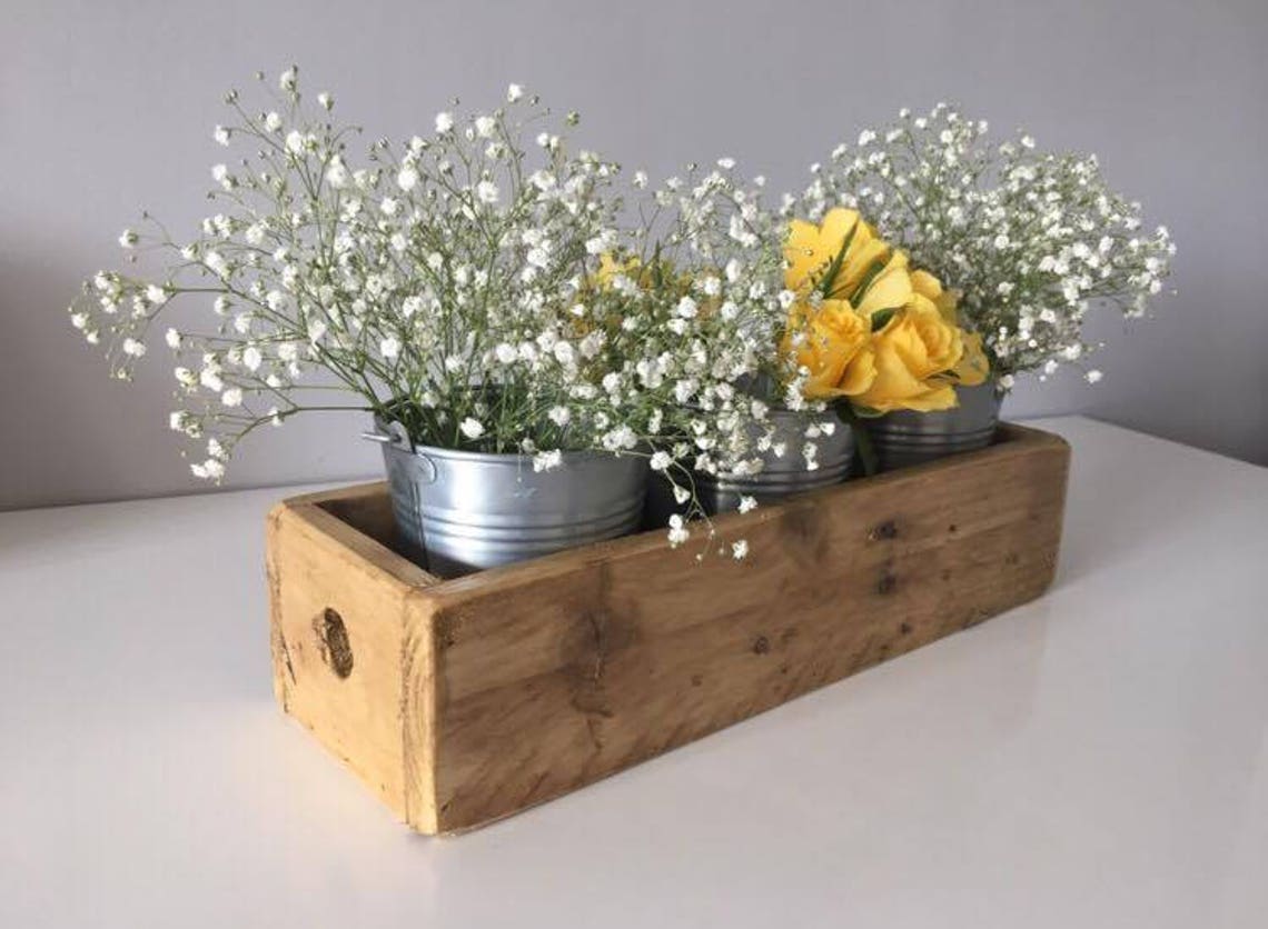 Handcrafted Flower Box Etsy