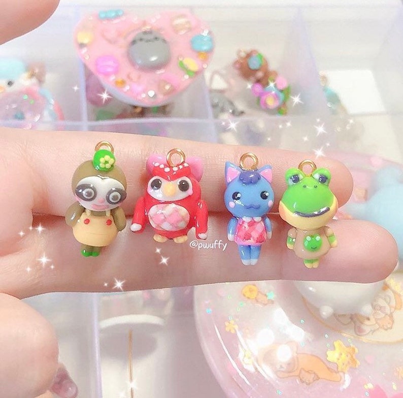 CUSTOM Animal Crossing Villager Adorable Cute Polymer Clay | Etsy