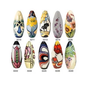 Light Pull Ceramic Blind Handle Floral or Art Deco Old Tupton Ware Noon Storm Wisteria Summer Boutique Brand New