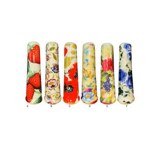 Keramiskt ljusdragare för rullgardin Blommor Fruktval 12 designer Strömbrytare Nytt