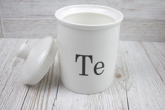 welsh tea coffee sugar canisters