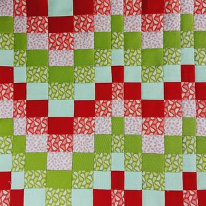 PDF Pattern, Bargello Quilt Block, Quilt Block, Video Tutorial