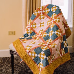 PDF Irish Chain Quilt As You Go Pattern, digital download