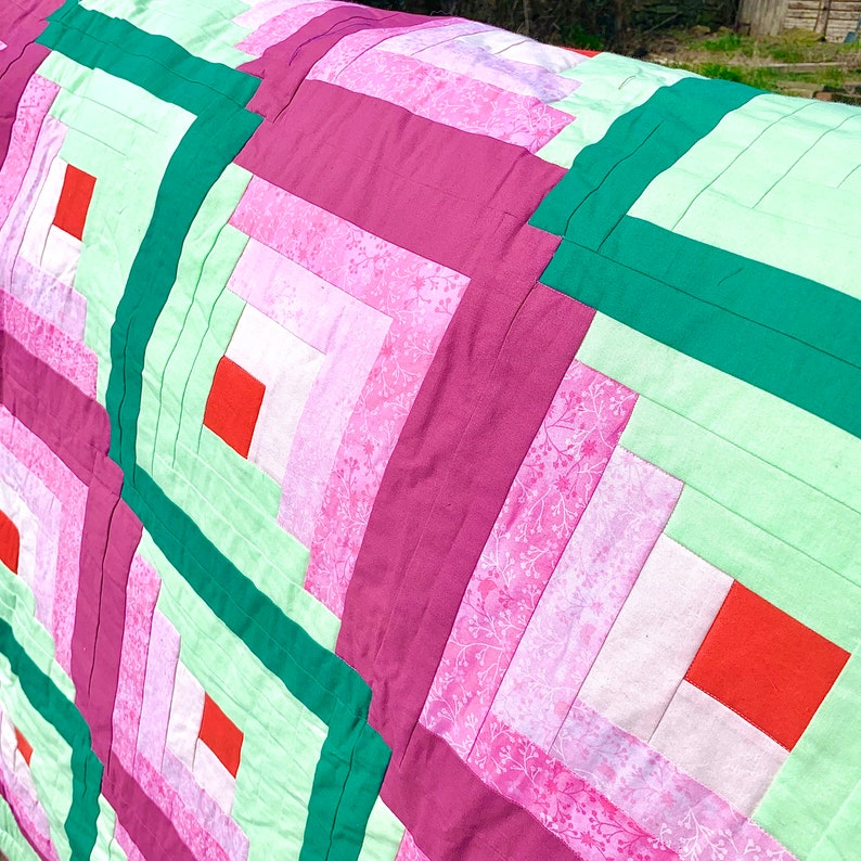 PDF Pattern Rose Garden Quilt Digital Download Etsy