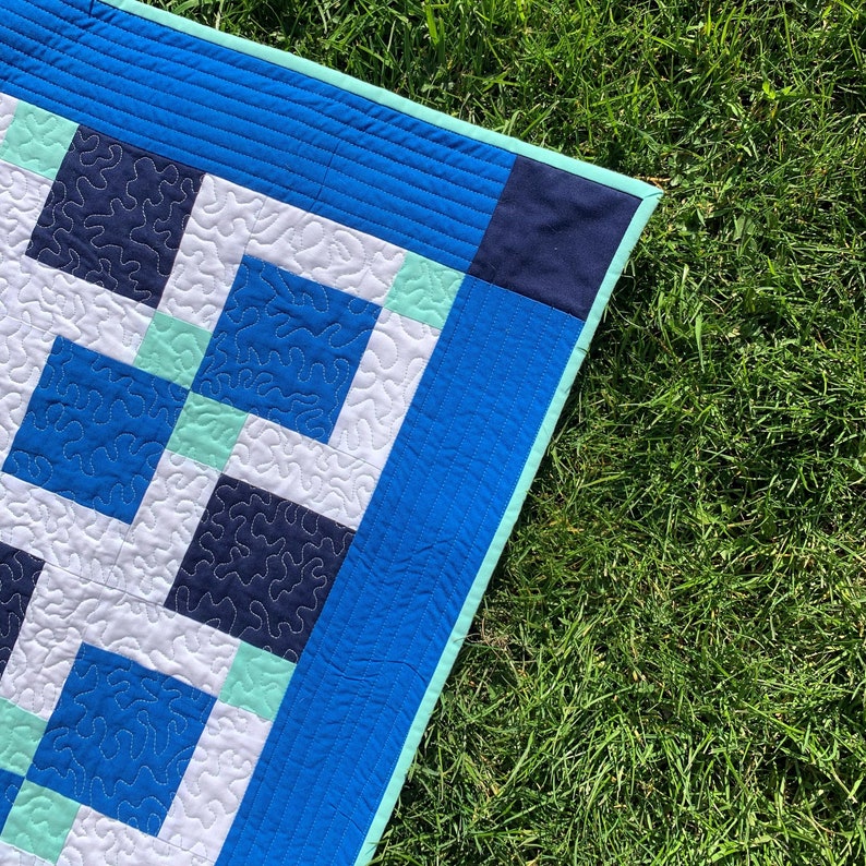 PDF Pattern Disappearing Nine Patch Quilt Etsy