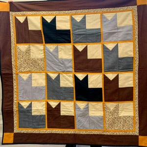 Cat Nap: The Cat's Quilt | Patchwork PDF Pattern | Beginner Friendly | Instant Download