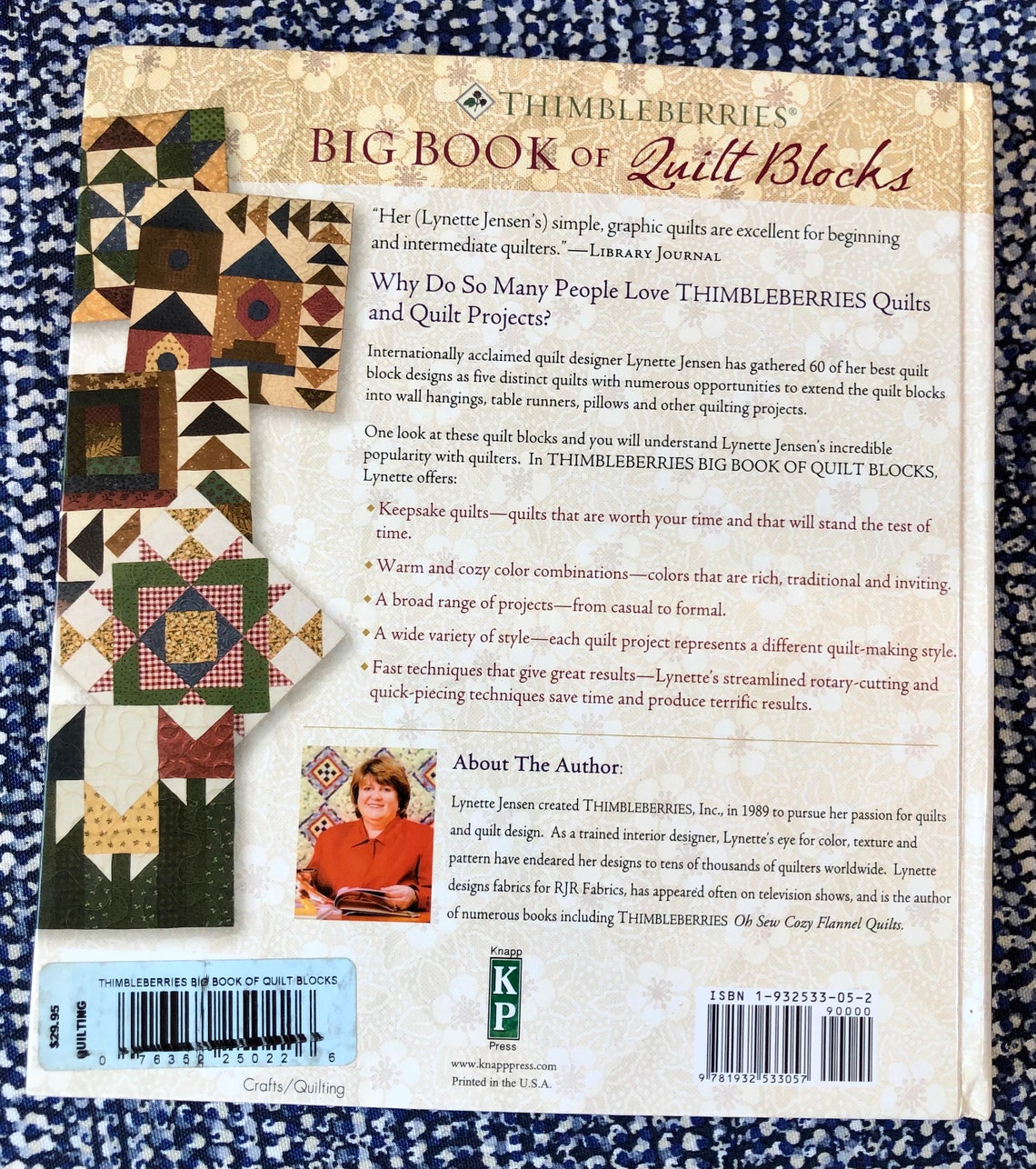 Thimbleberries Big Book of Quilt Blocks by Jensen Etsy