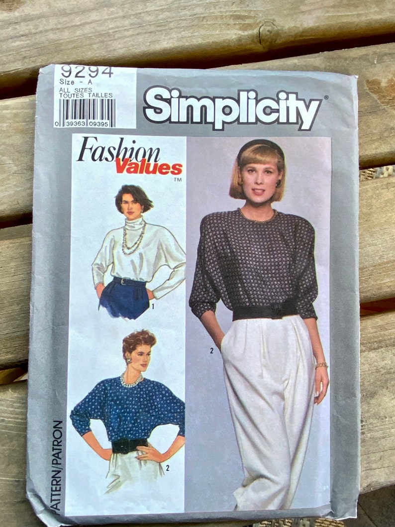 Simplicity 9294 Misses Uncut Factory-fold Dress Sewing - Etsy