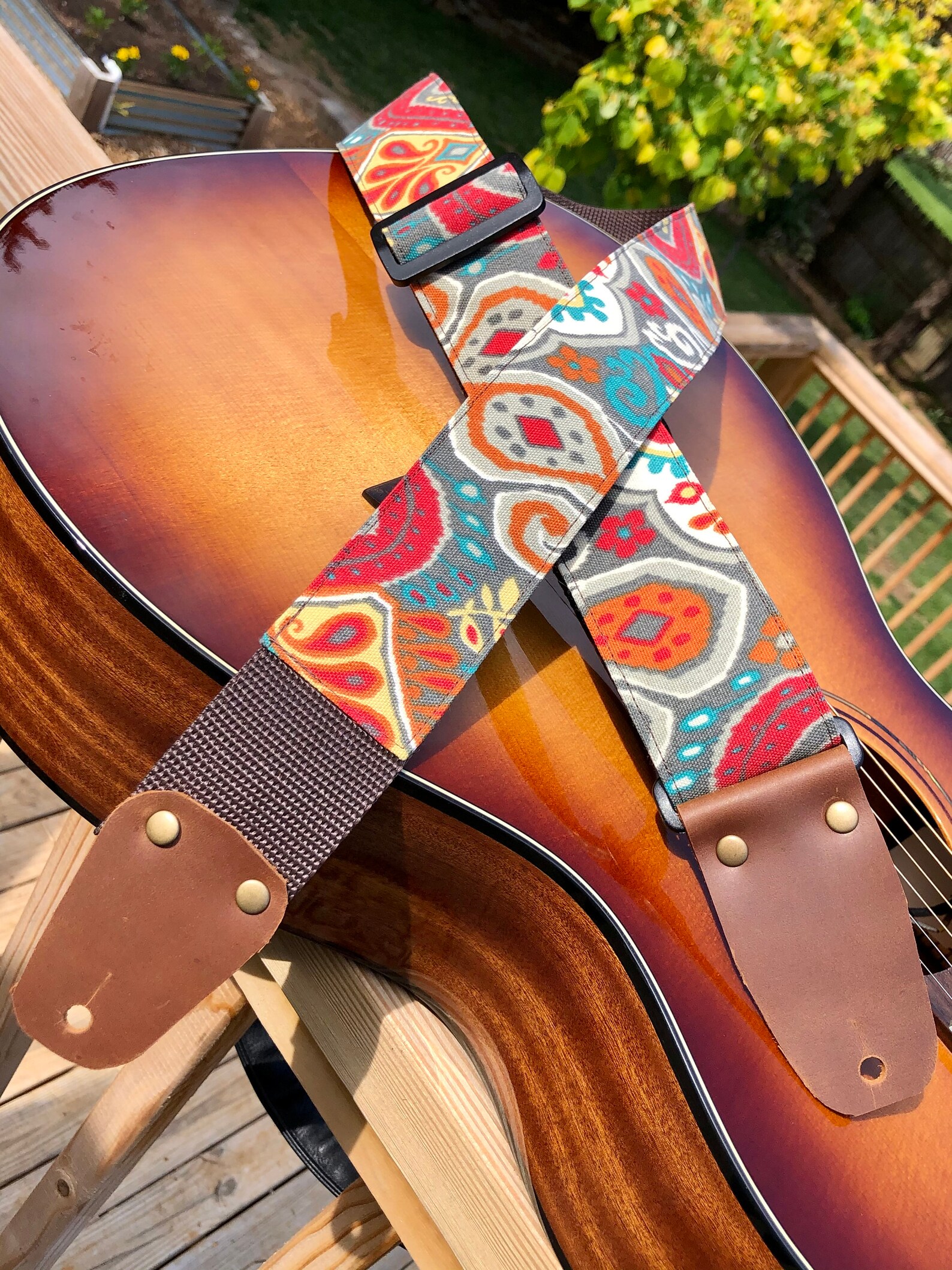 Guitar Strap/ Dulcimer Strap Etsy UK