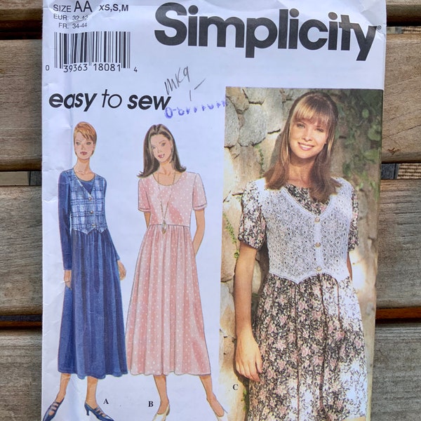 Simplicity Pattern 9597 - Etsy