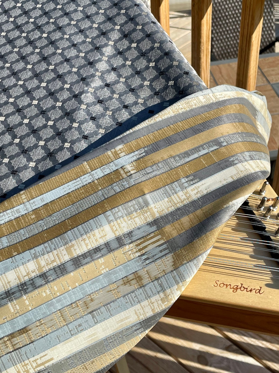 Reversible Hammered Dulcimer Dust Cover Size Extra Large Etsy