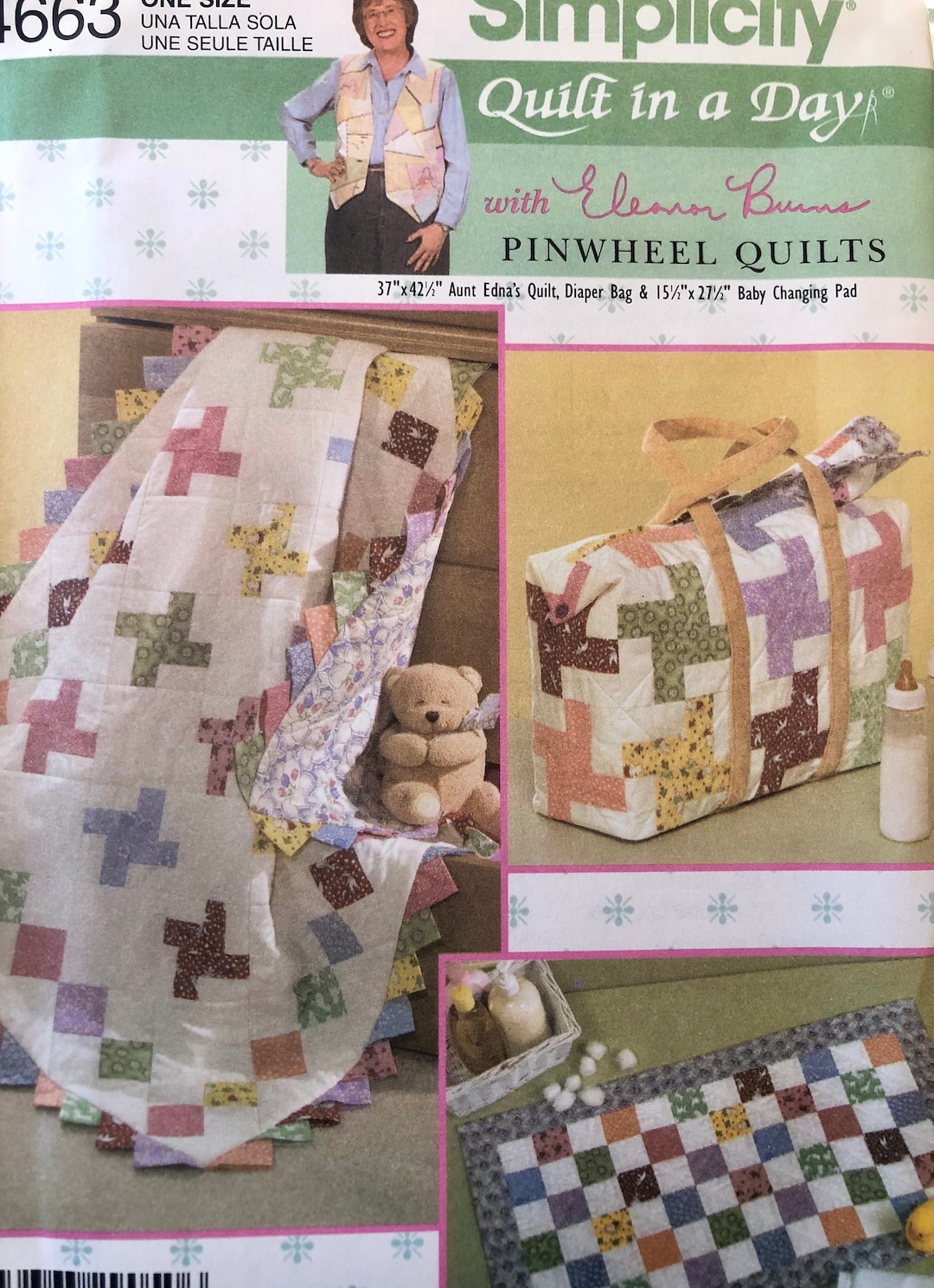 Simplicity 4663 Quilted Baby Gifts Uncut Factoryfold Sewing Etsy UK