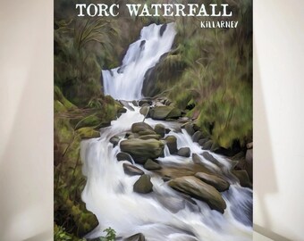 Torc Waterfall Print