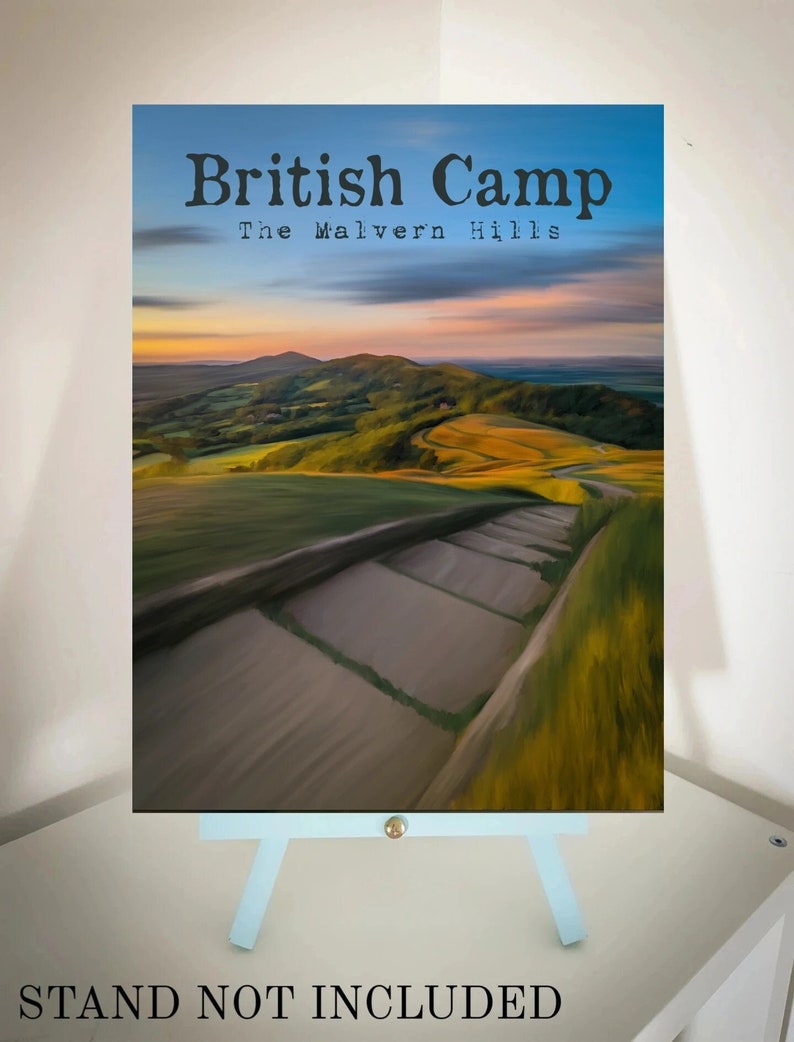 Malvern Hills, British Camp Print image 1