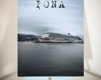 Iona Print (P&O CRUISES)