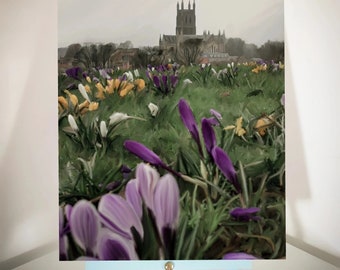 Worcester Cathedral Print