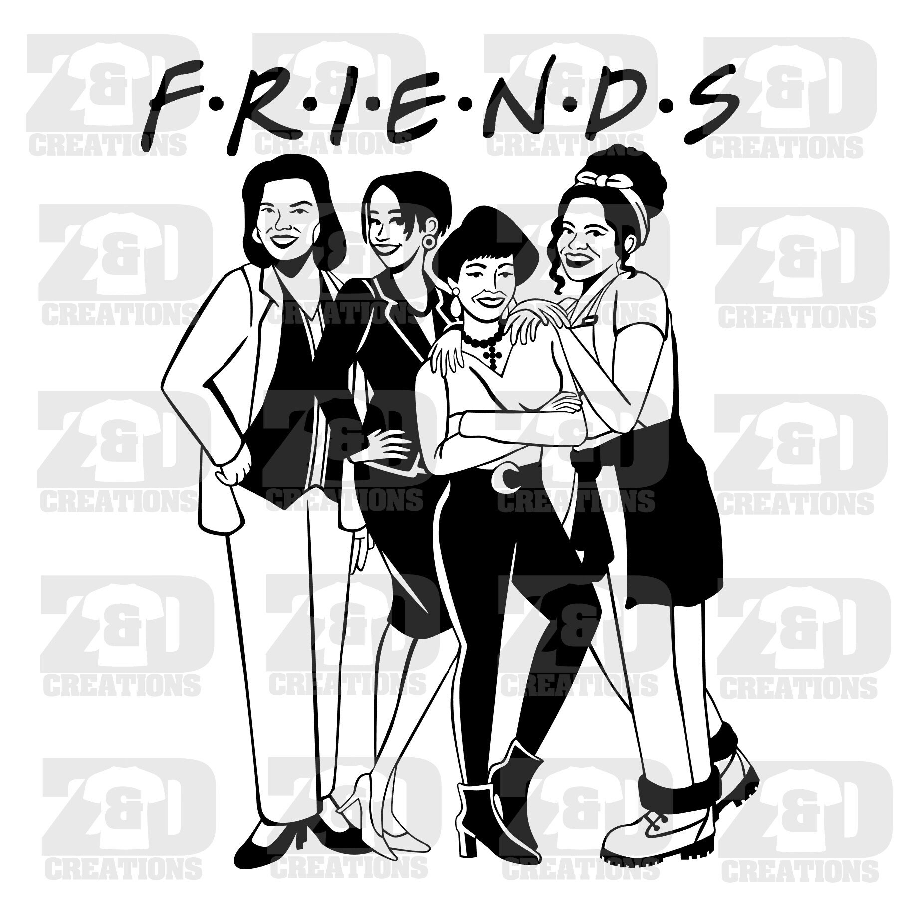 Free Free 135 Friends Svg Etsy SVG PNG EPS DXF File