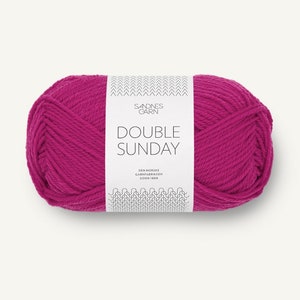 Filato di lana merino Sandnes Garn DOUBLE SUNDAY (spessore DK, 50 g)