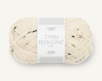 Sandnes Garn TYNN PEER GYNT Norwegian Wool Yarn, Sock Weight, 50 g 205 m