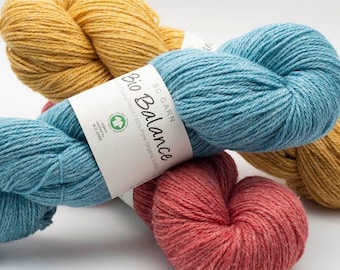 BC Garn Bio BALANCE GOTS Organic wool and cotton Fingering weight yarn