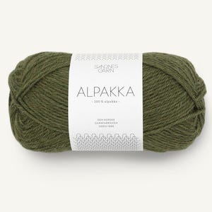 Sandnes Garn Alpakka Yarn, Sport Weight, 100% Alpaca, 120 yards
