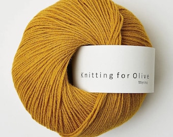 Knitting for Olive MERINO Mulesing Free Wool Fingering Weight Yarn (50g 273 Yards)