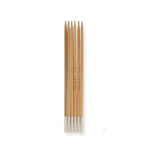 TULIP CarryC Long Fine Gauge Interchangeable knitting needles - Bamboo needles and cables for knitting - Interchangeable tips and cables