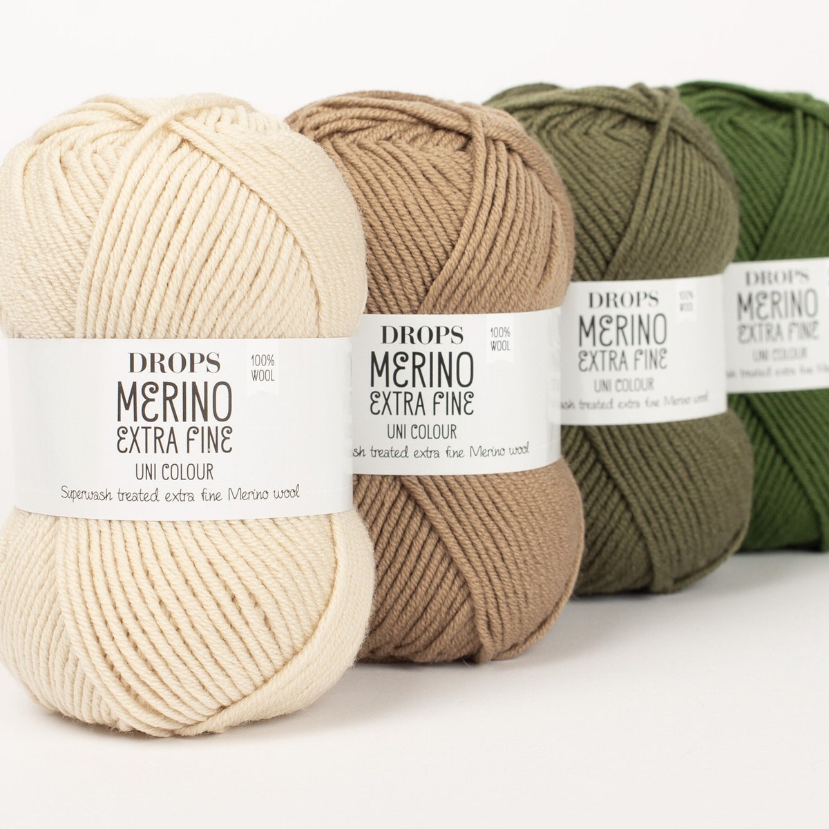 DK Superwash Merino Wool Knitting Yarn DROPS Merino Extra Fine Worsted Weight Yarn - Etsy