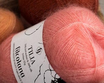 Filcolana TILIA Kid Mohair Silk Lace Yarn, 25g 230 yards