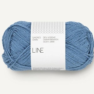 Sandnes Garn LINE Cotone Viscosa Lino Filato DK, misto Primavera Estate