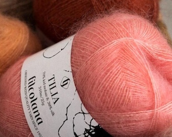 Filcolana TILIA Kid-mohair zijden kantgaren, 25 g 230 yards